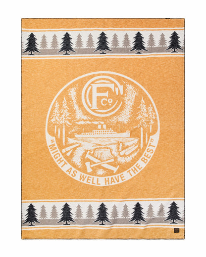 Filson Gear Forestry Cotton Blanket - Buckthorn Brown