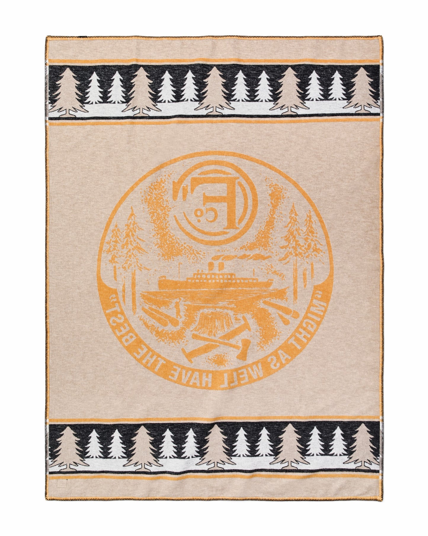 Filson Gear Forestry Cotton Blanket - Buckthorn Brown