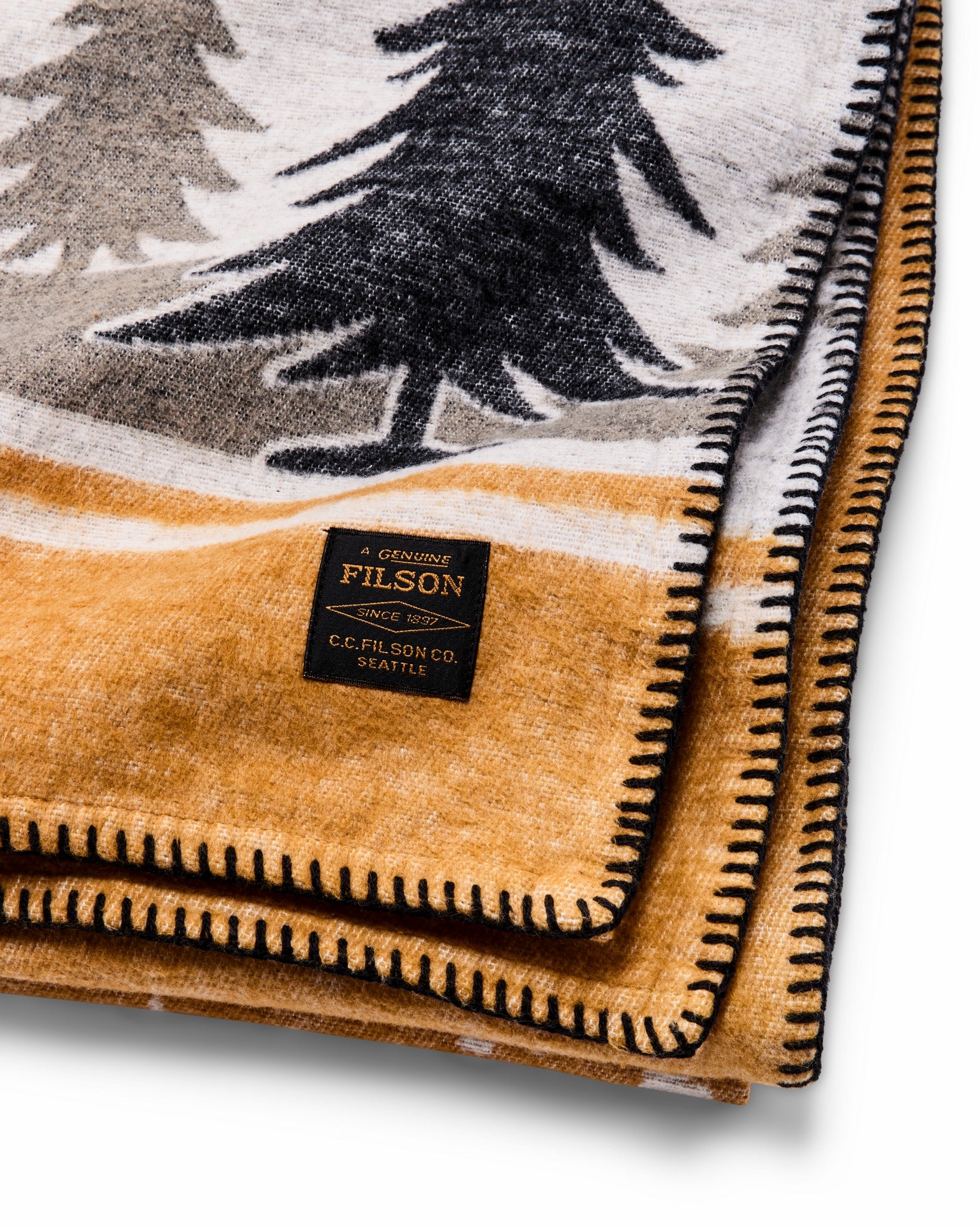 Filson Gear Forestry Cotton Blanket - Buckthorn Brown