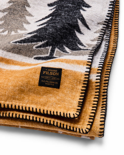 Filson Gear Forestry Cotton Blanket - Buckthorn Brown