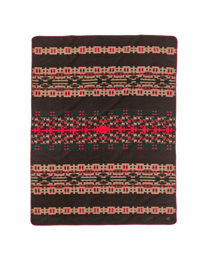 Filson Gear Wool-blend Blanket - Brown / Port Multi