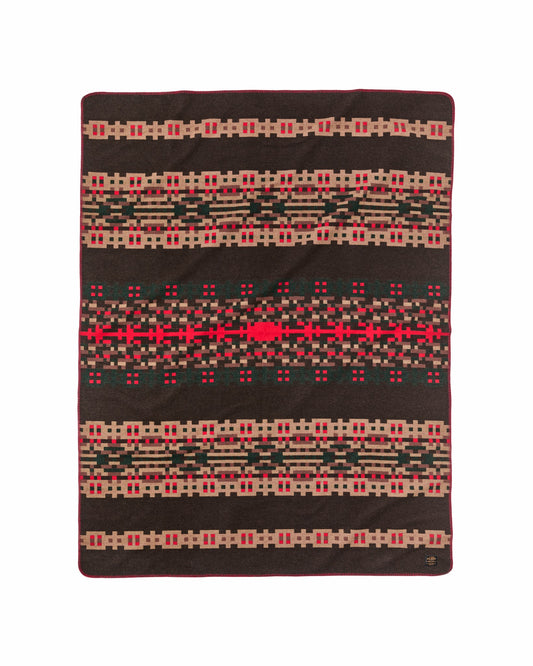 Filson Gear Wool-blend Blanket - Brown / Port Multi