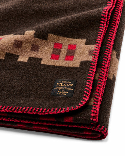 Filson Gear Wool-blend Blanket - Brown / Port Multi