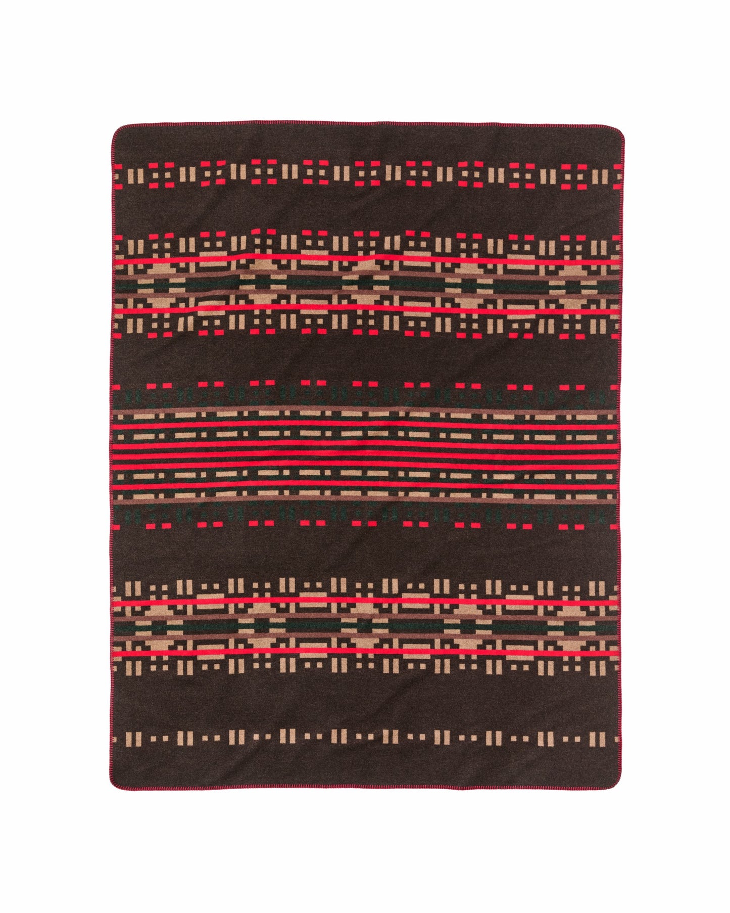 Filson Gear Wool-blend Blanket - Brown / Port Multi