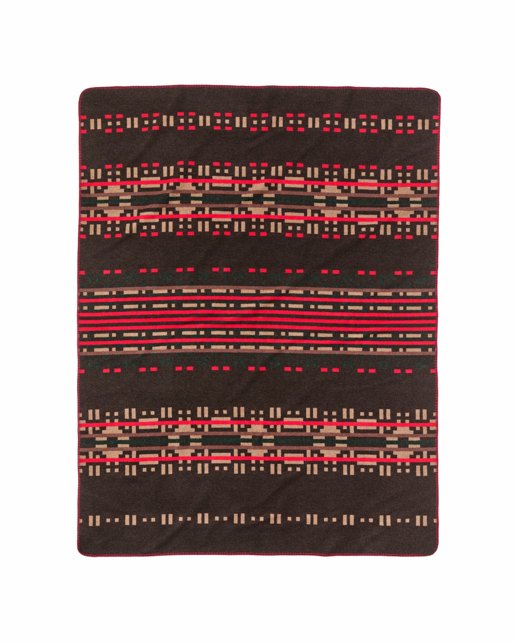 Filson Gear Wool-blend Blanket - Brown / Port Multi