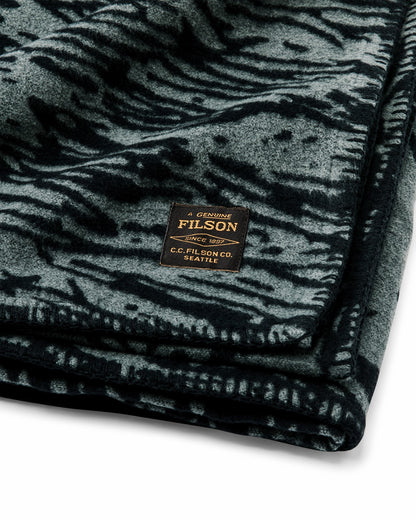 Filson Gear Cotton Blanket - Balsam Green / Marshlands