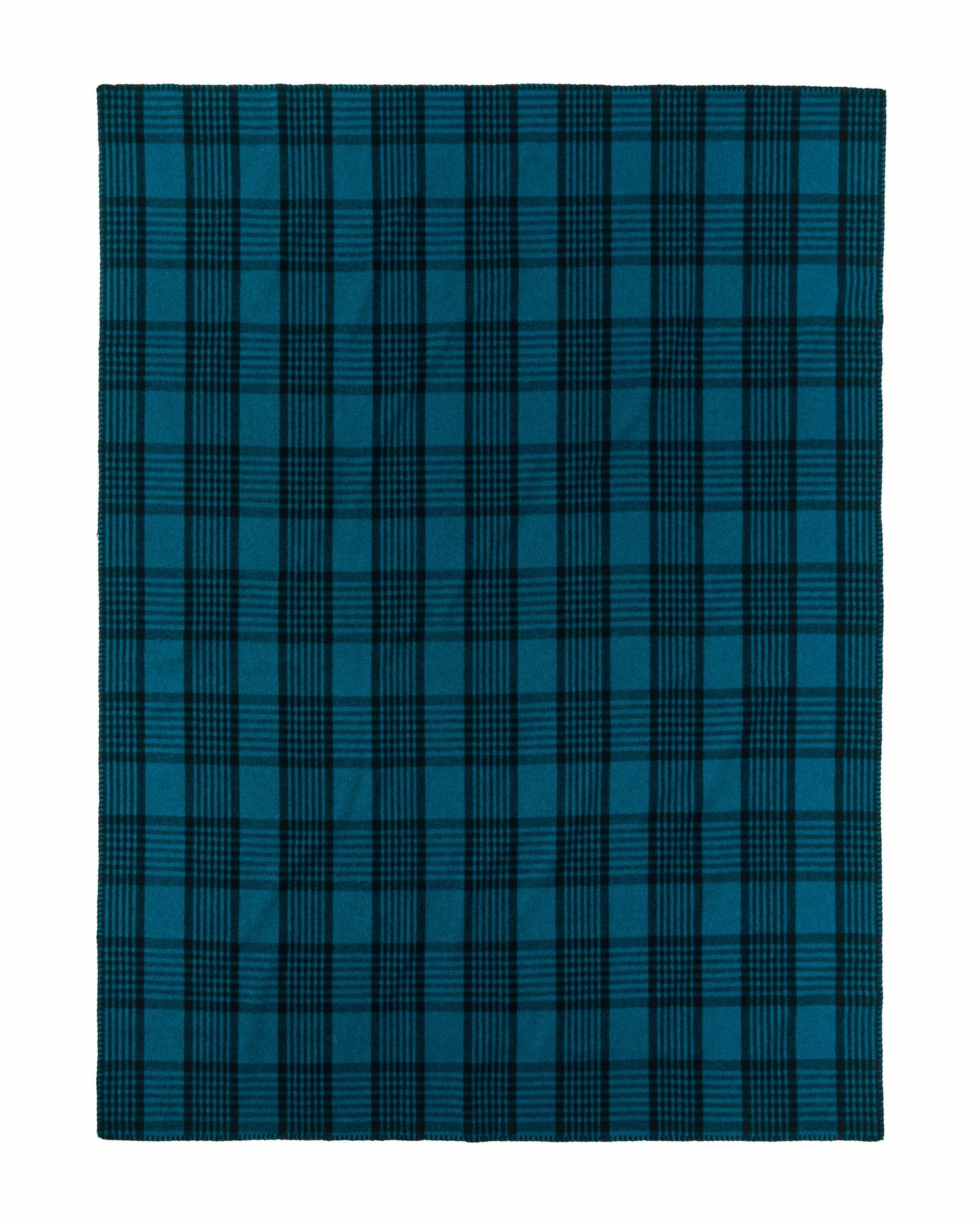 Filson Gear Mackinaw Wool Blanket - Blue / Black Plaid