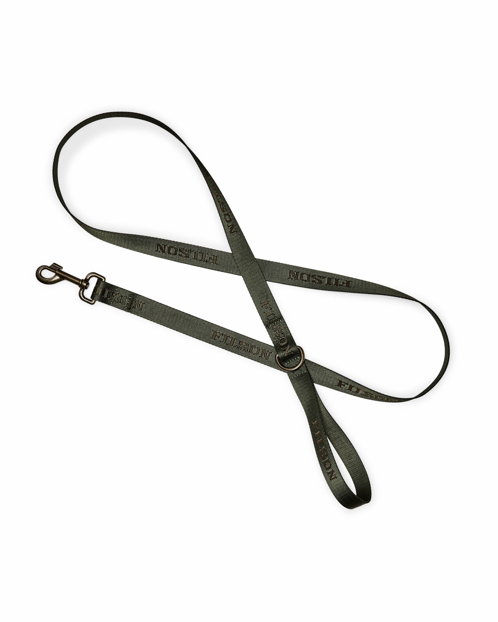 Filson Gear 6ft Nylon Dog Leash - Dark Timber