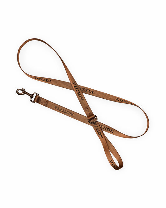 Filson Gear 6ft Nylon Dog Leash - Whiskey