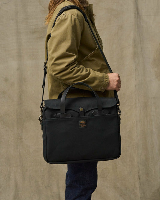 Filson Bags Rugged Twill Original Briefcase - Black
