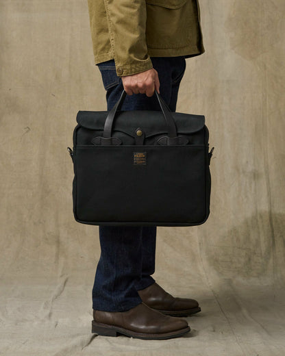 Filson Bags Rugged Twill Original Briefcase - Black