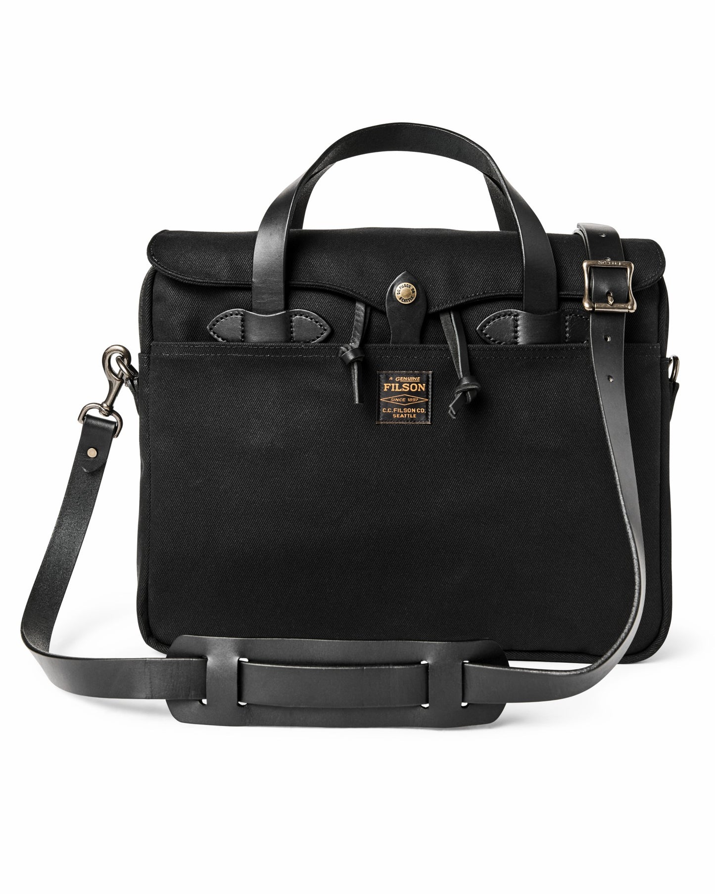 Filson Bags Rugged Twill Original Briefcase - Black