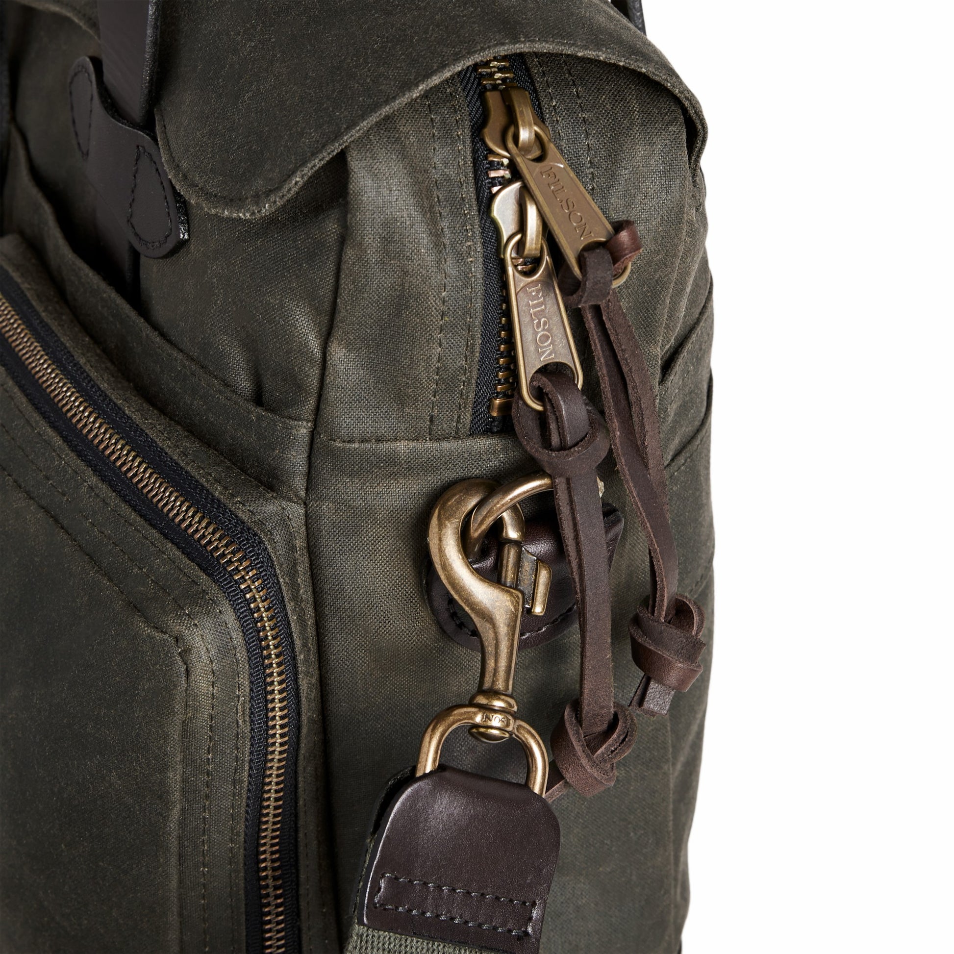 Filson Bags 24 Hour Tin Cloth Briefcase