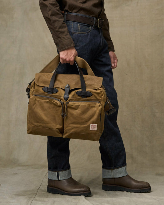 Filson Bags 24 Hour Tin Cloth Briefcase