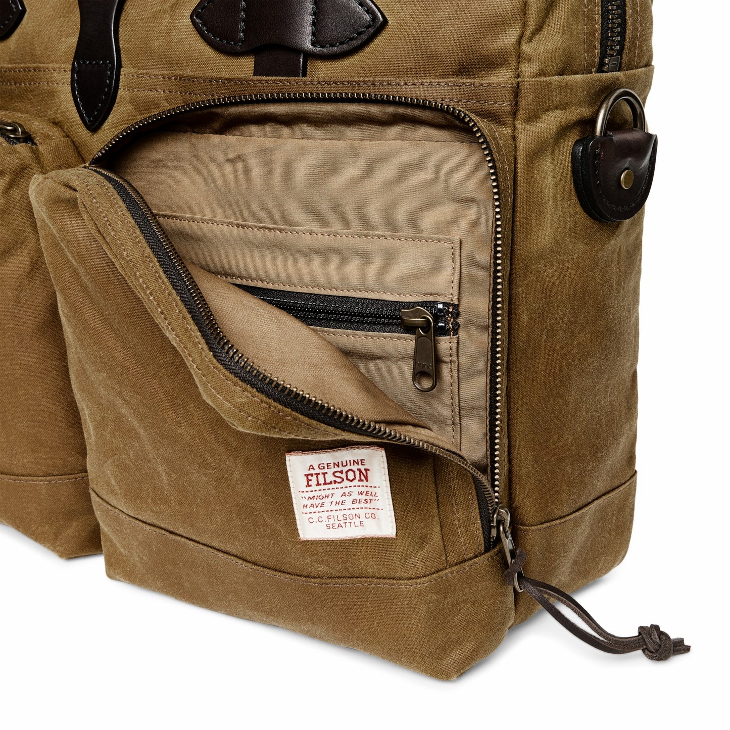 Filson Bags 24 Hour Tin Cloth Briefcase