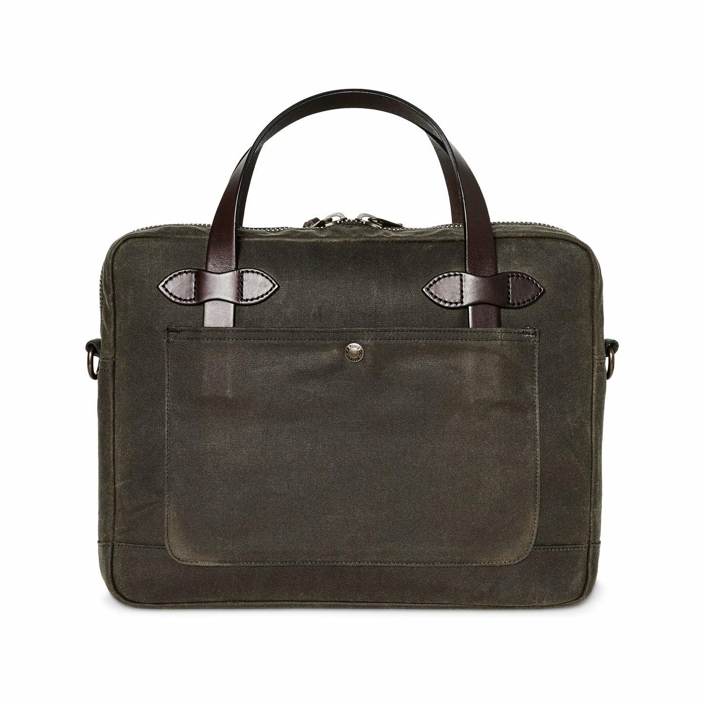 Filson Bags Tin Cloth Compact Briefcase - Otter Green