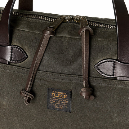 Filson Bags Tin Cloth Compact Briefcase - Otter Green