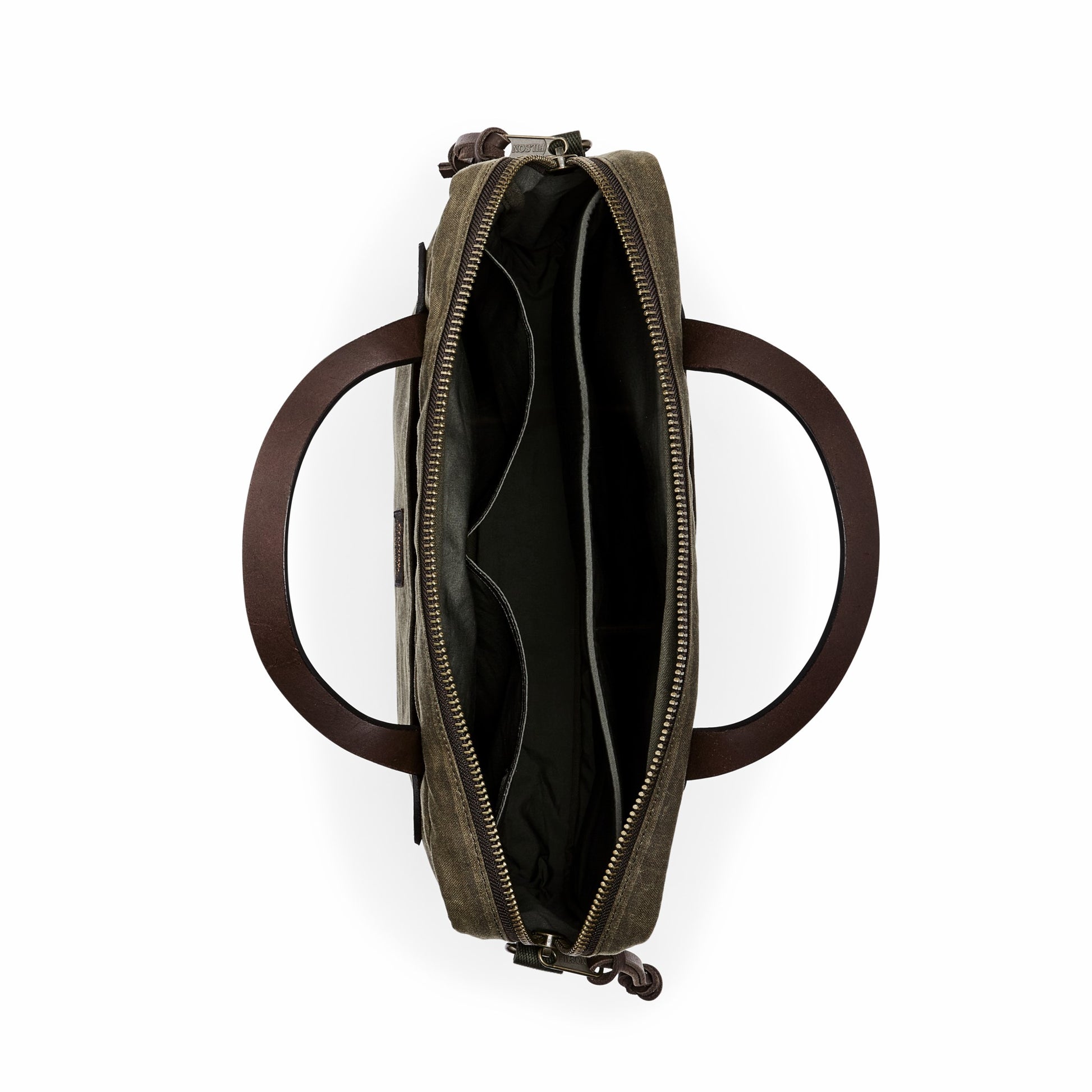Filson Bags Tin Cloth Compact Briefcase - Otter Green