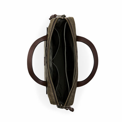 Filson Bags Tin Cloth Compact Briefcase - Otter Green