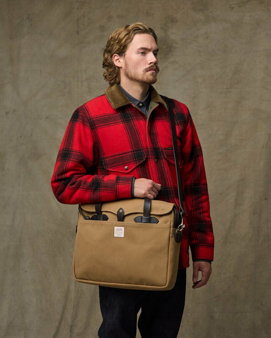 Filson Bags Rugged Twill Original Briefcase - Tan