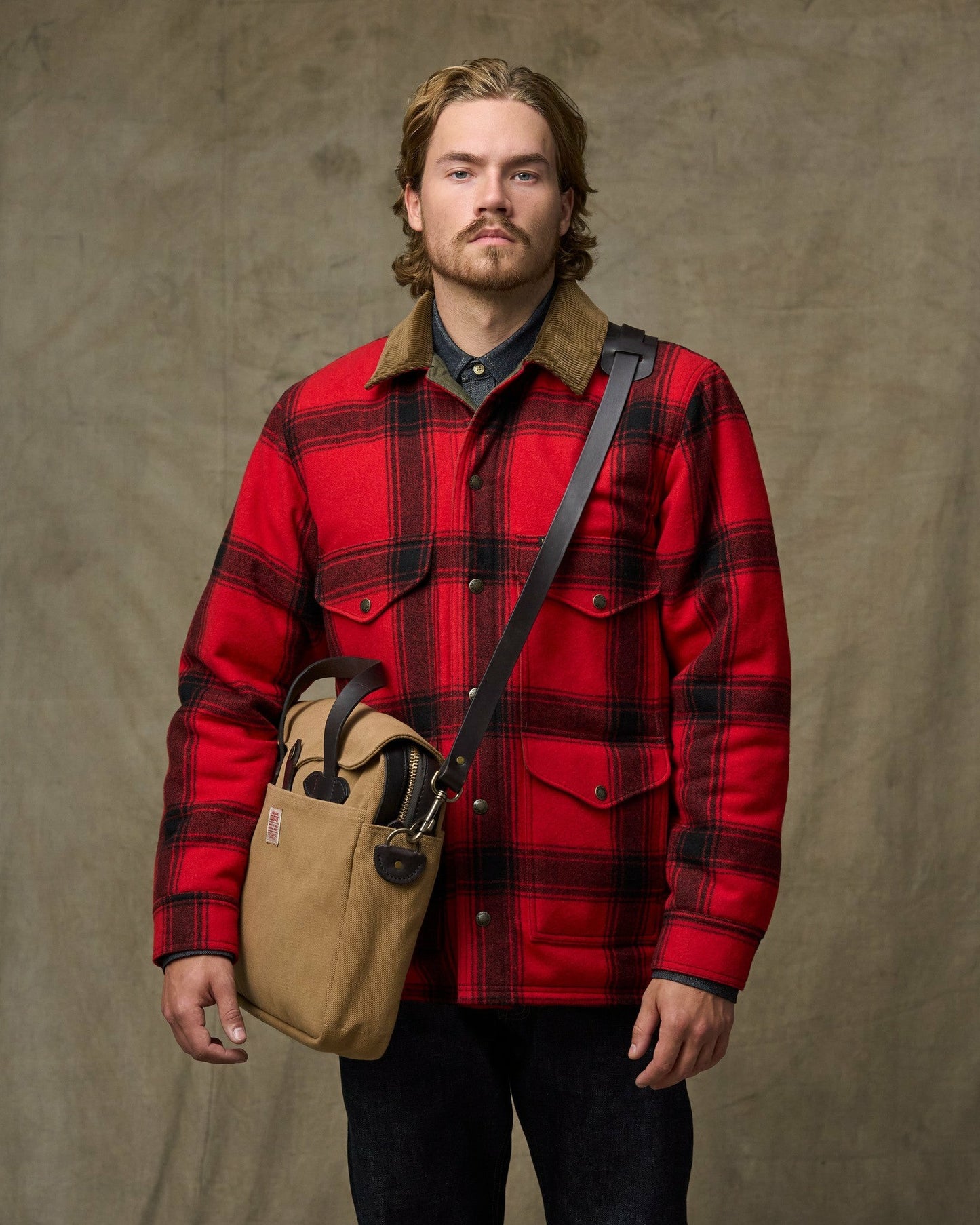 Filson Bags Rugged Twill Original Briefcase - Tan