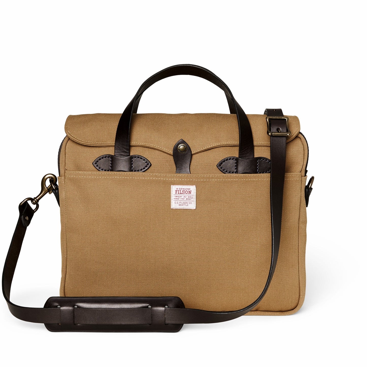 Filson Bags Rugged Twill Original Briefcase - Tan