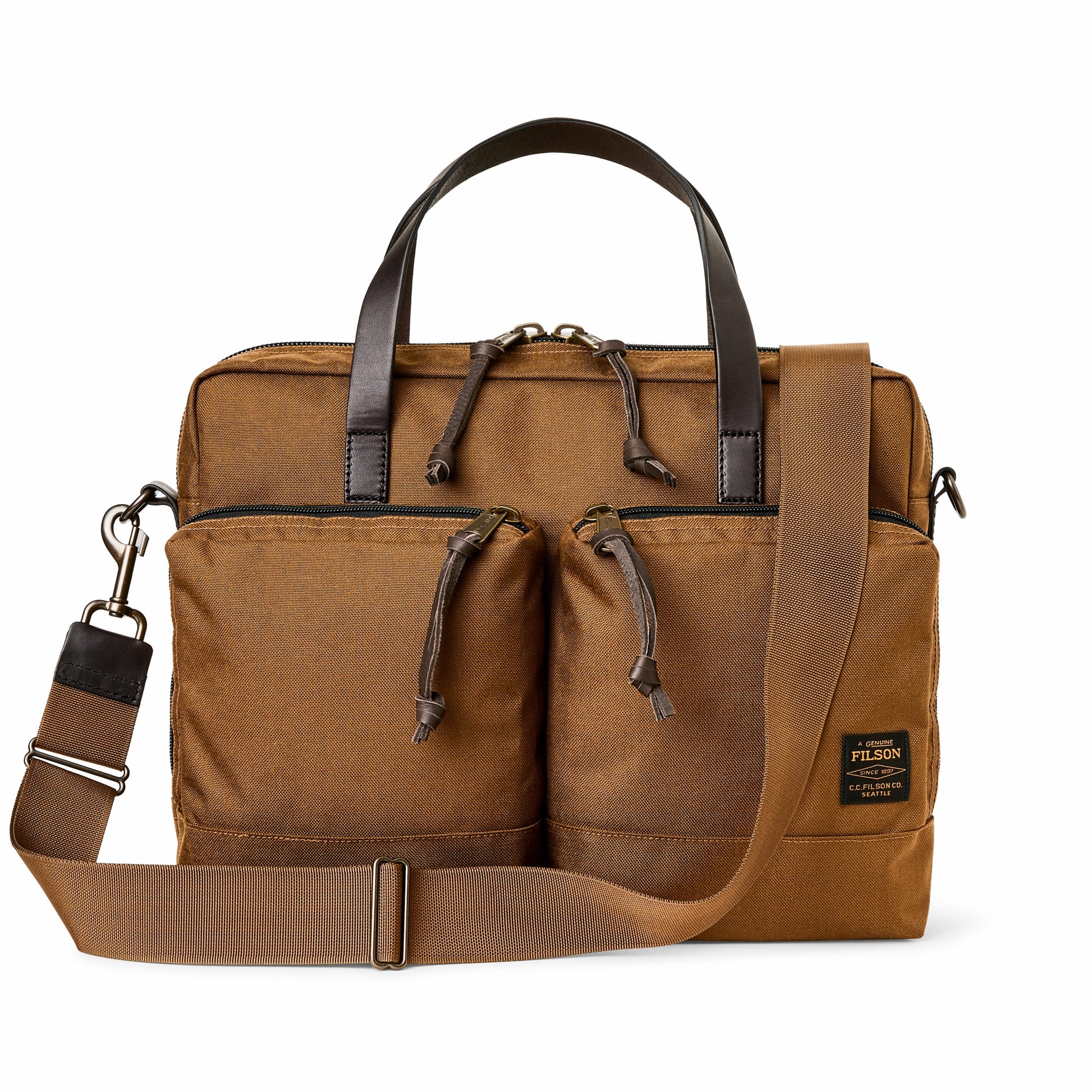 Filson Bags Dryden Briefcase - Whiskey