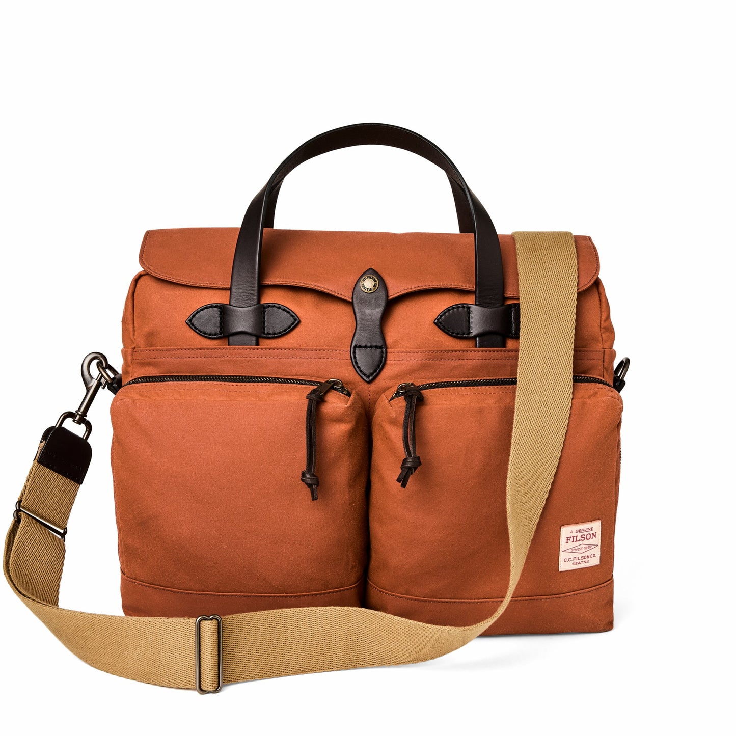 Filson Bags 24 Hour Tin Cloth Briefcase