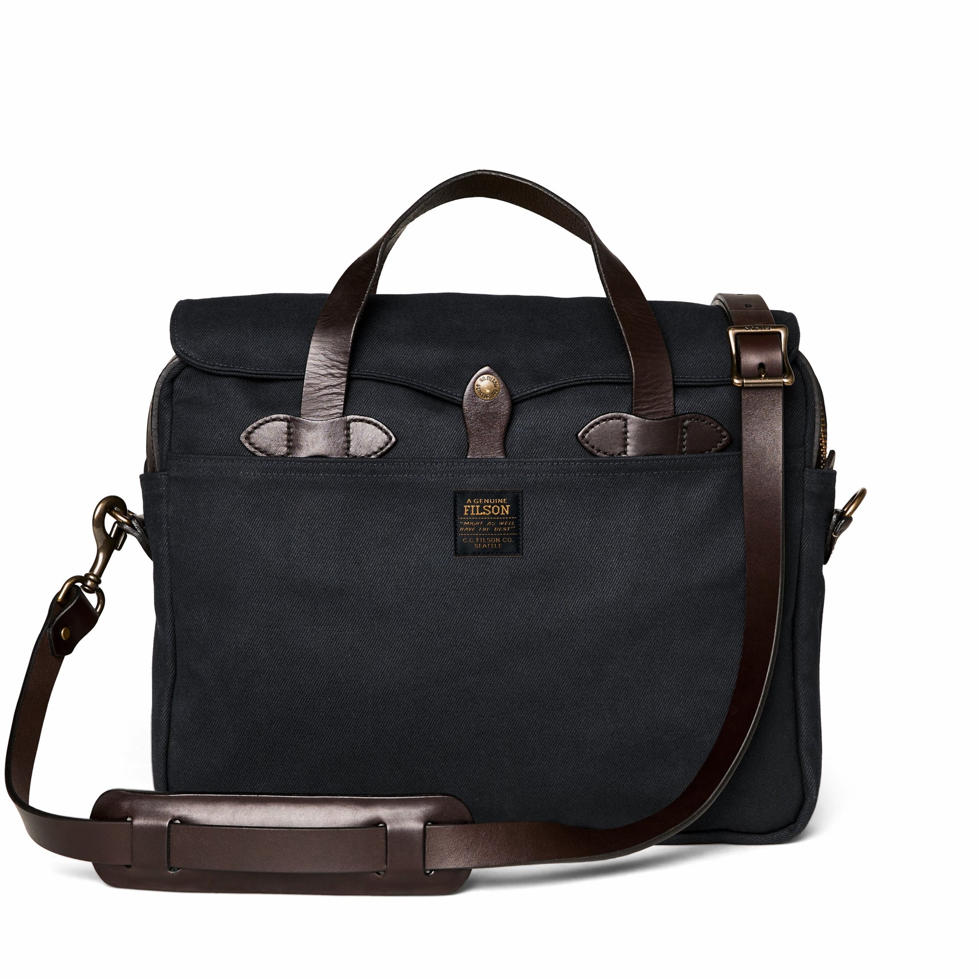 Filson Bags Rugged Twill Original Briefcase - Navy