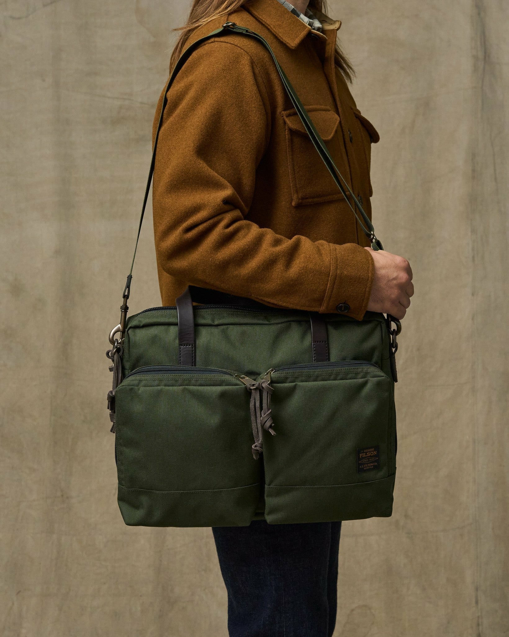 Filson Bags Dryden Briefcase - Otter Green