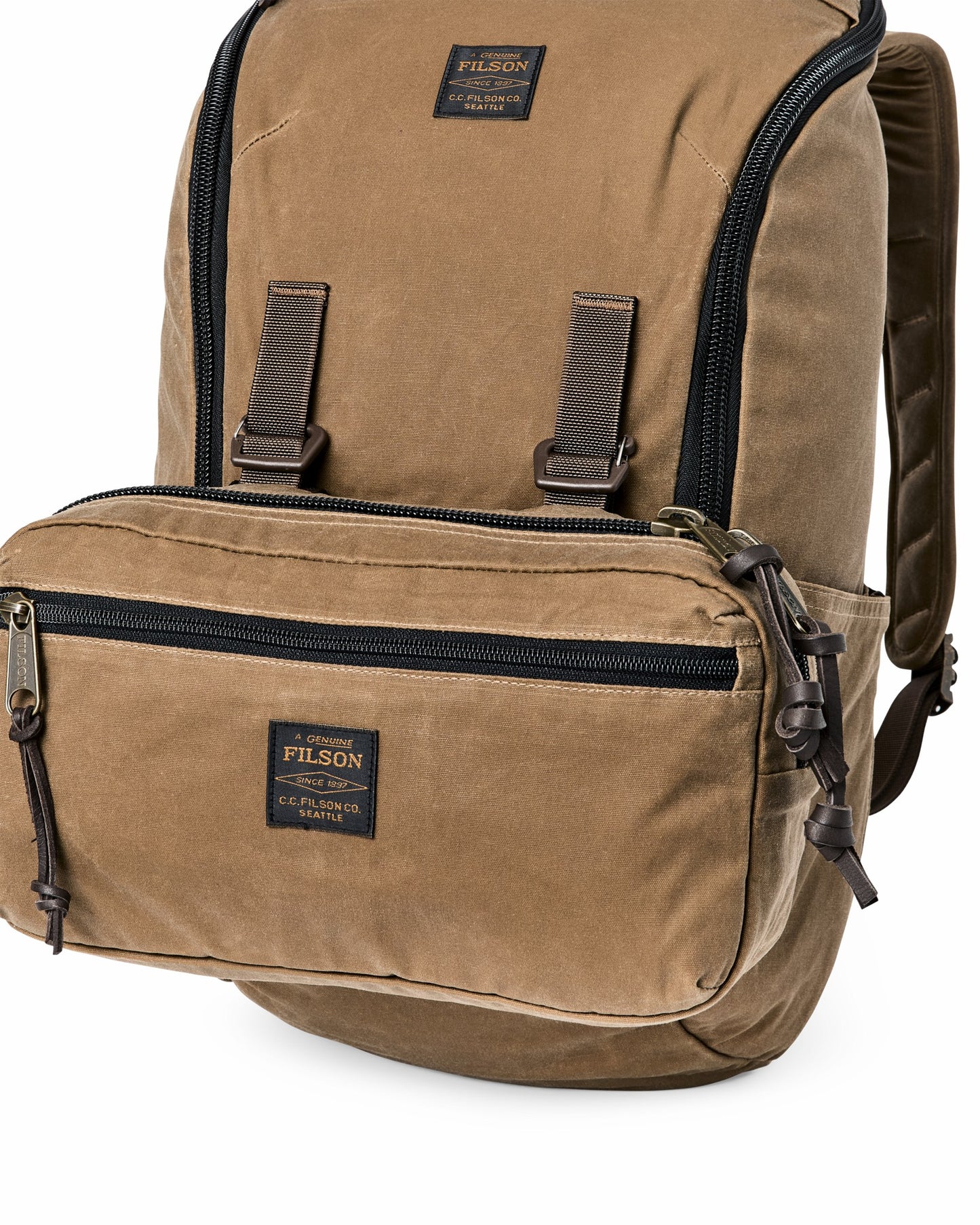 Filson Bags Trapper Creek 28L Backpack - Dark Tan