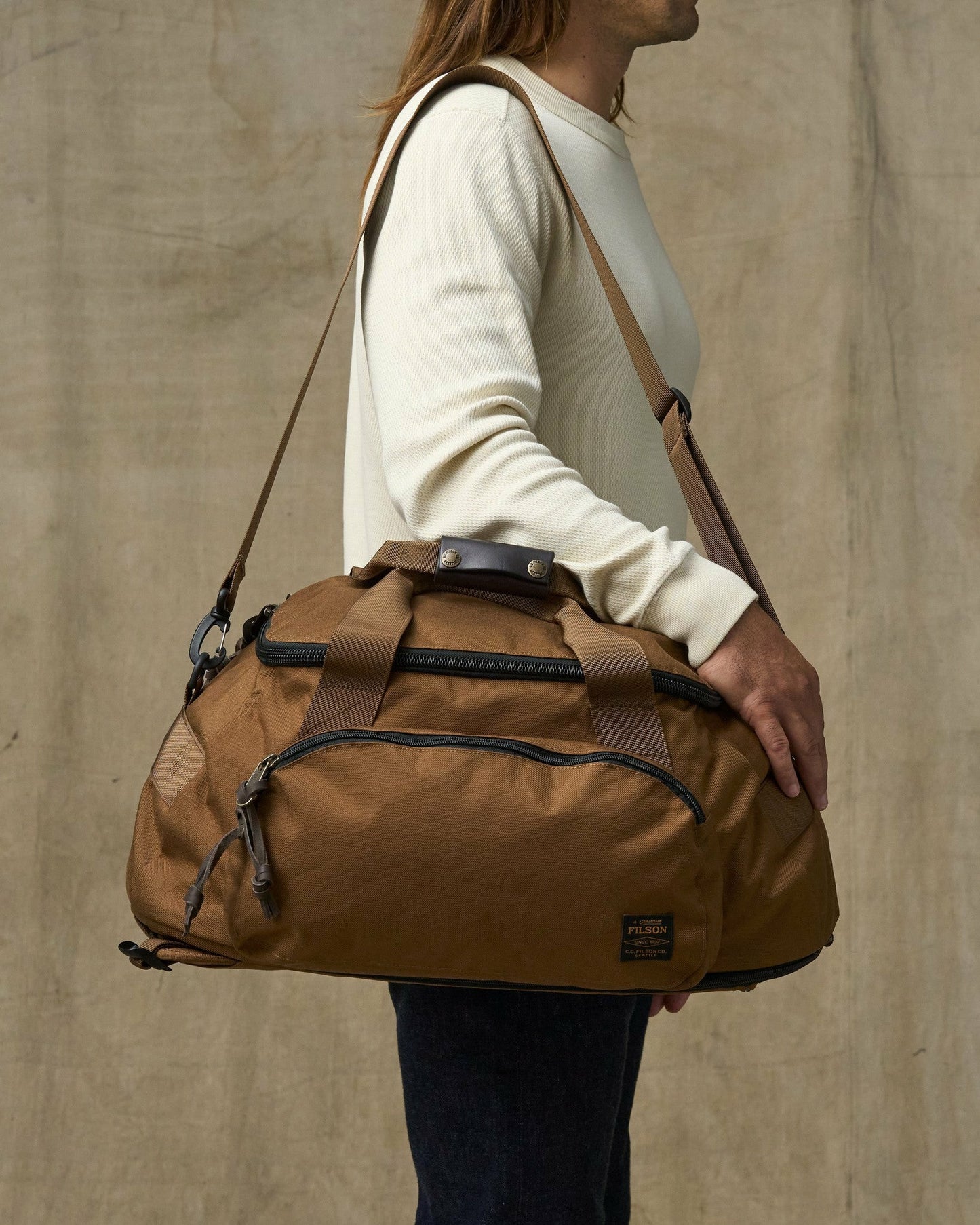 Filson Bags Dryden Duffle Pack - Whiskey