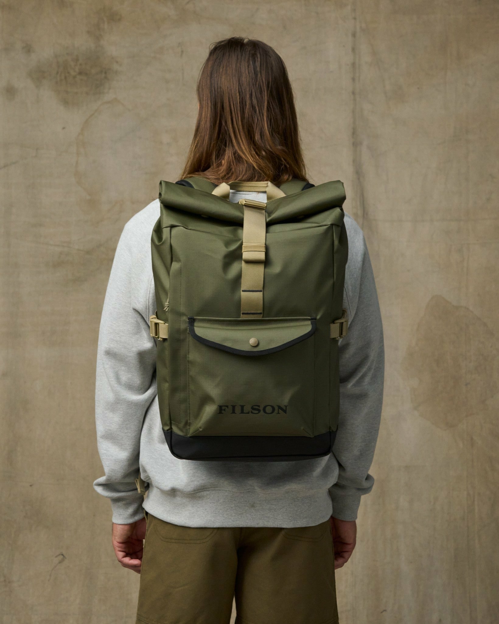 Filson Bags All-weather Backpack - Olive / Black / Covert
