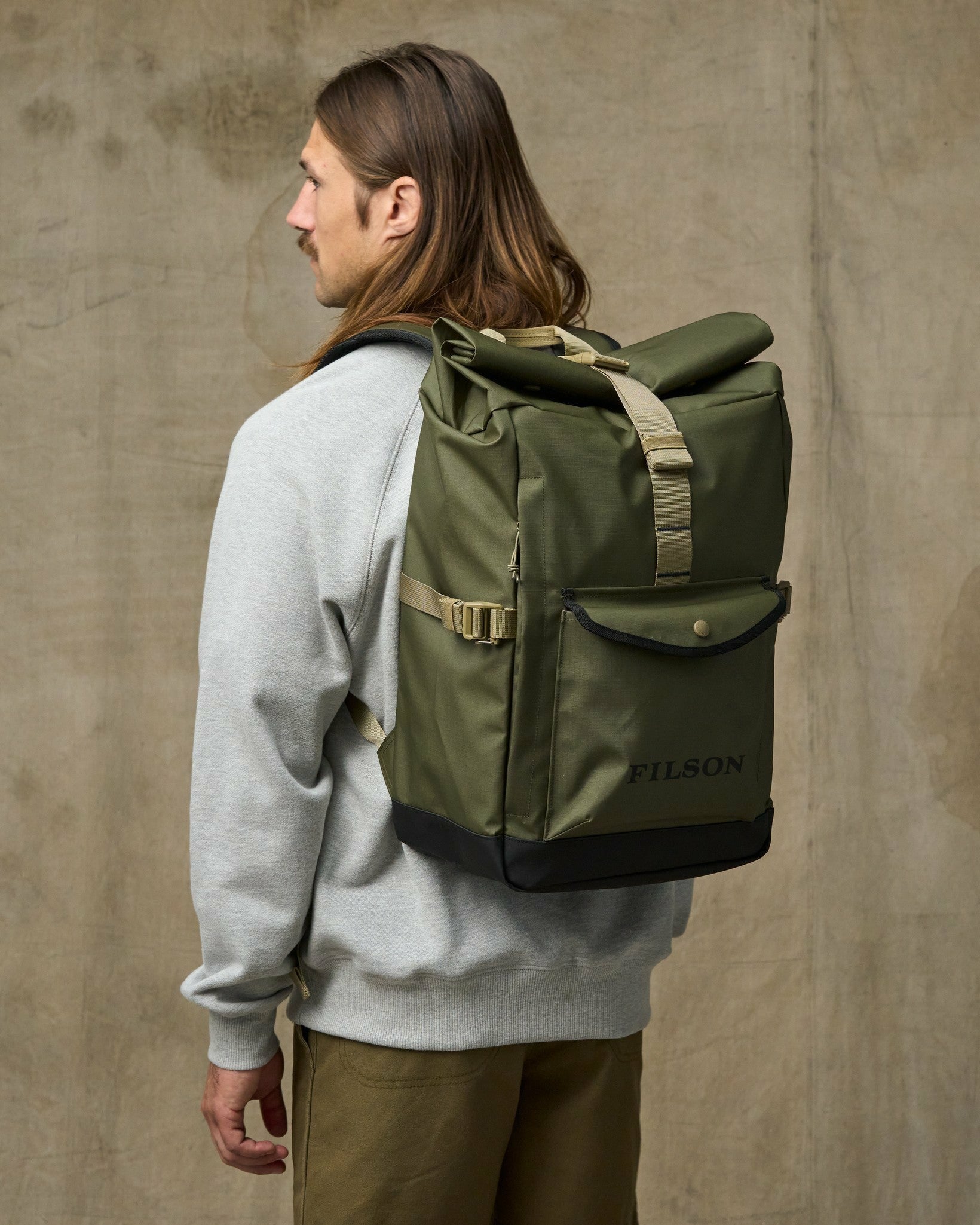 Filson Bags All-weather Backpack - Olive / Black / Covert