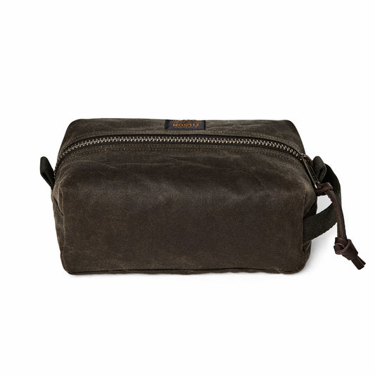 Filson Bags Waxed Canvas Dopp Kit