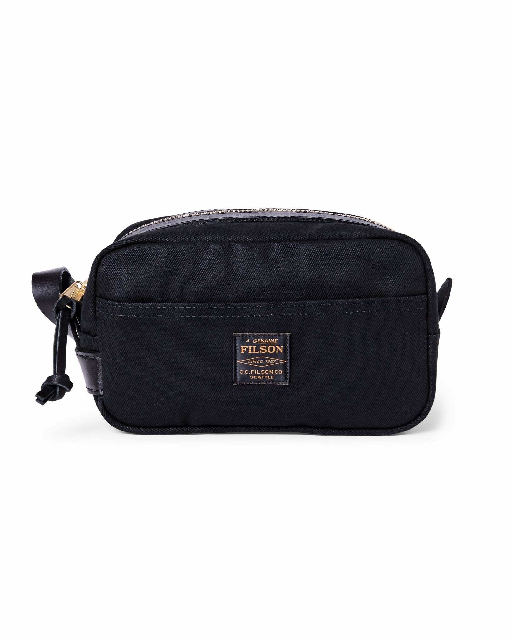 Filson Bags Rugged Twill Dopp Kit - Black