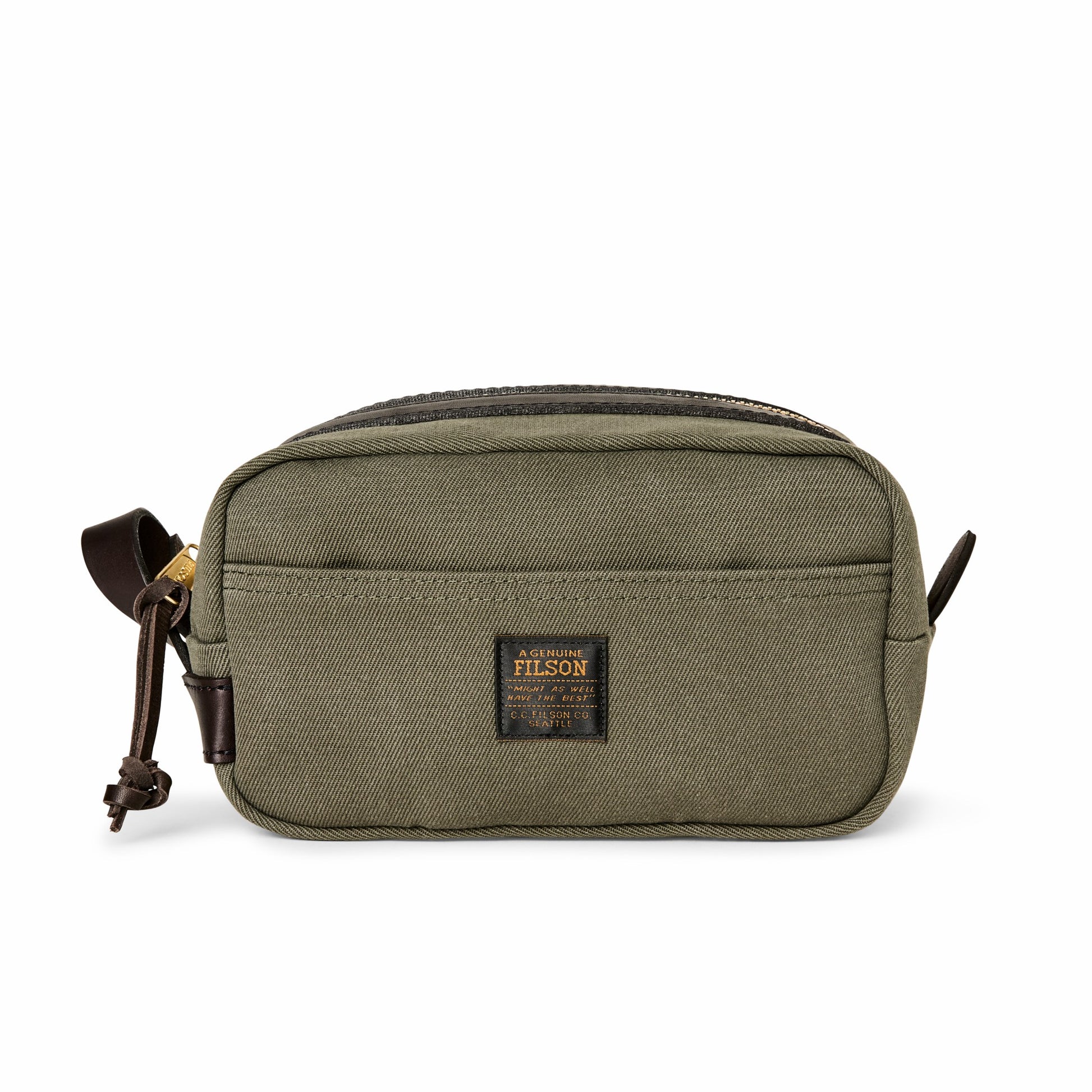 Filson Bags Rugged Twill Dopp Kit - Otter Green