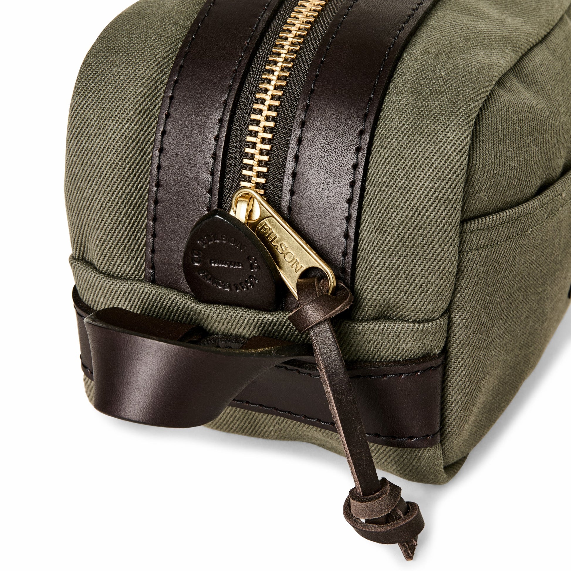 Filson Bags Rugged Twill Dopp Kit - Otter Green