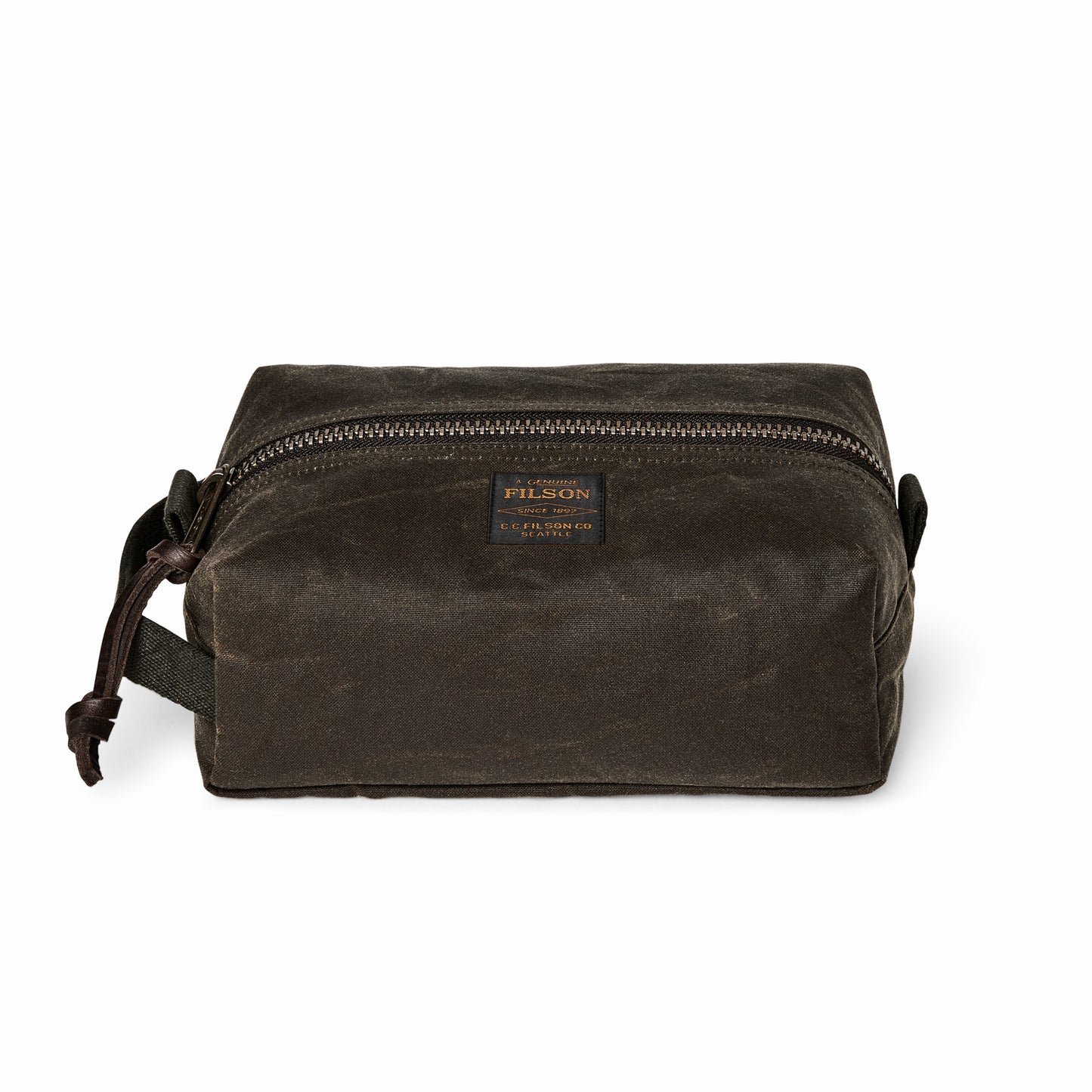 Filson Bags Tin Cloth Dopp Kit - Otter Green