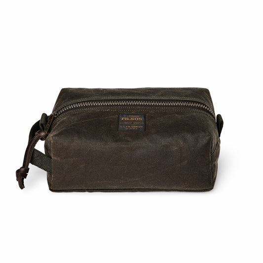 Filson Bags Tin Cloth Dopp Kit - Otter Green