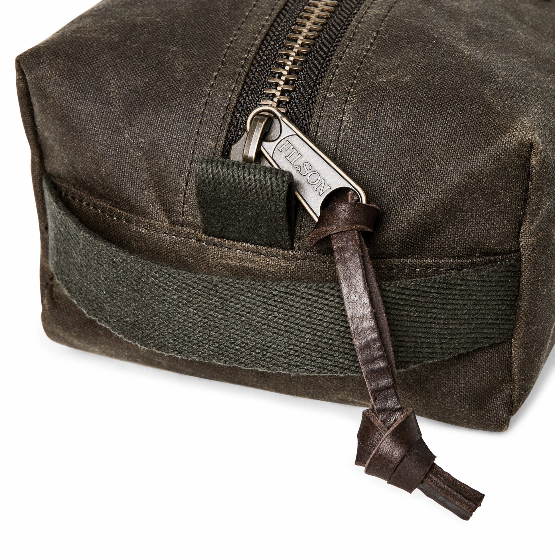 Filson Bags Tin Cloth Dopp Kit - Otter Green