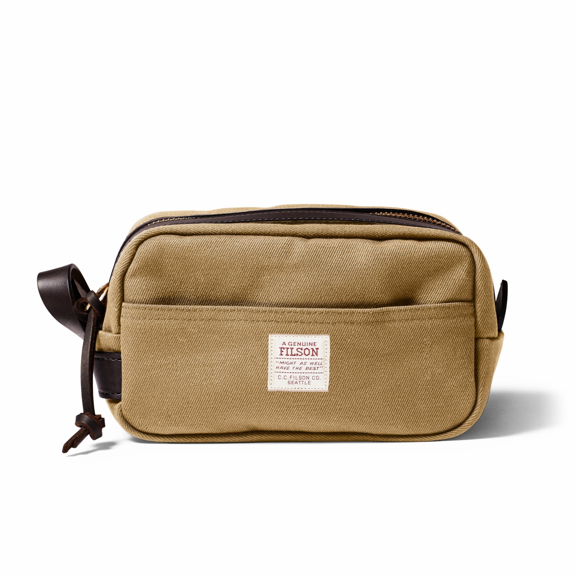 Filson Bags Rugged Twill Dopp Kit - Tan
