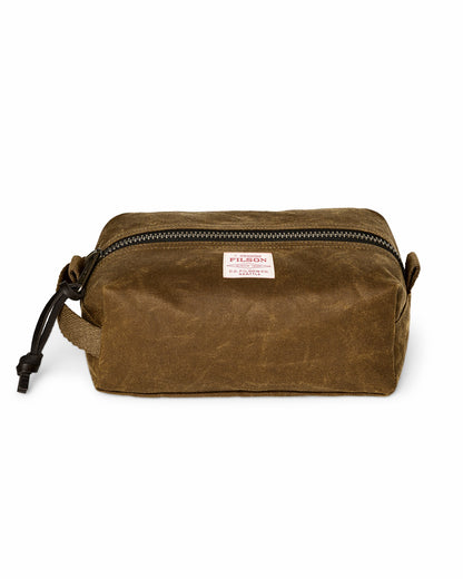 Filson Bags Tin Cloth Dopp Kit - Dark Tan