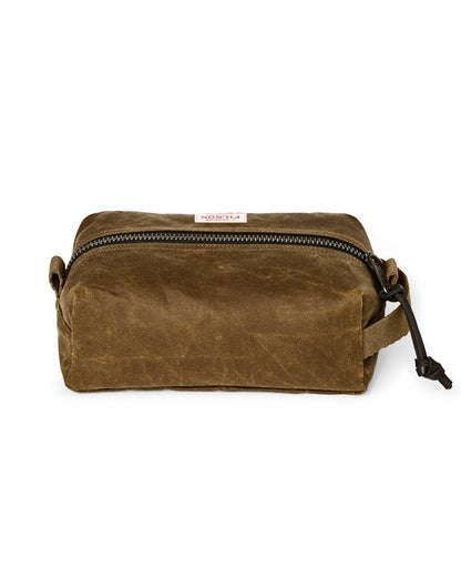 Filson Bags Tin Cloth Dopp Kit - Dark Tan