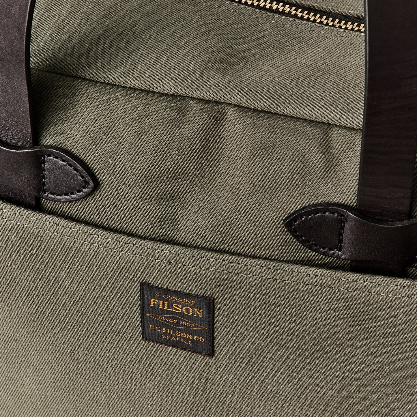 Filson Bags Limited Edition Rugged Twill Zippered Tote Bag