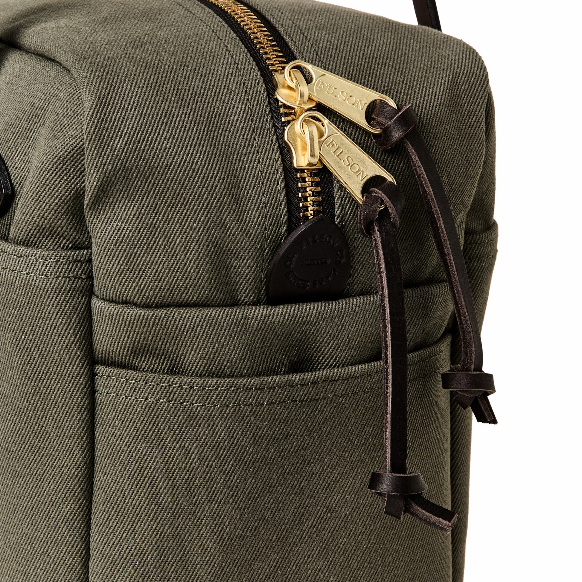 Filson Bags Limited Edition Rugged Twill Zippered Tote Bag