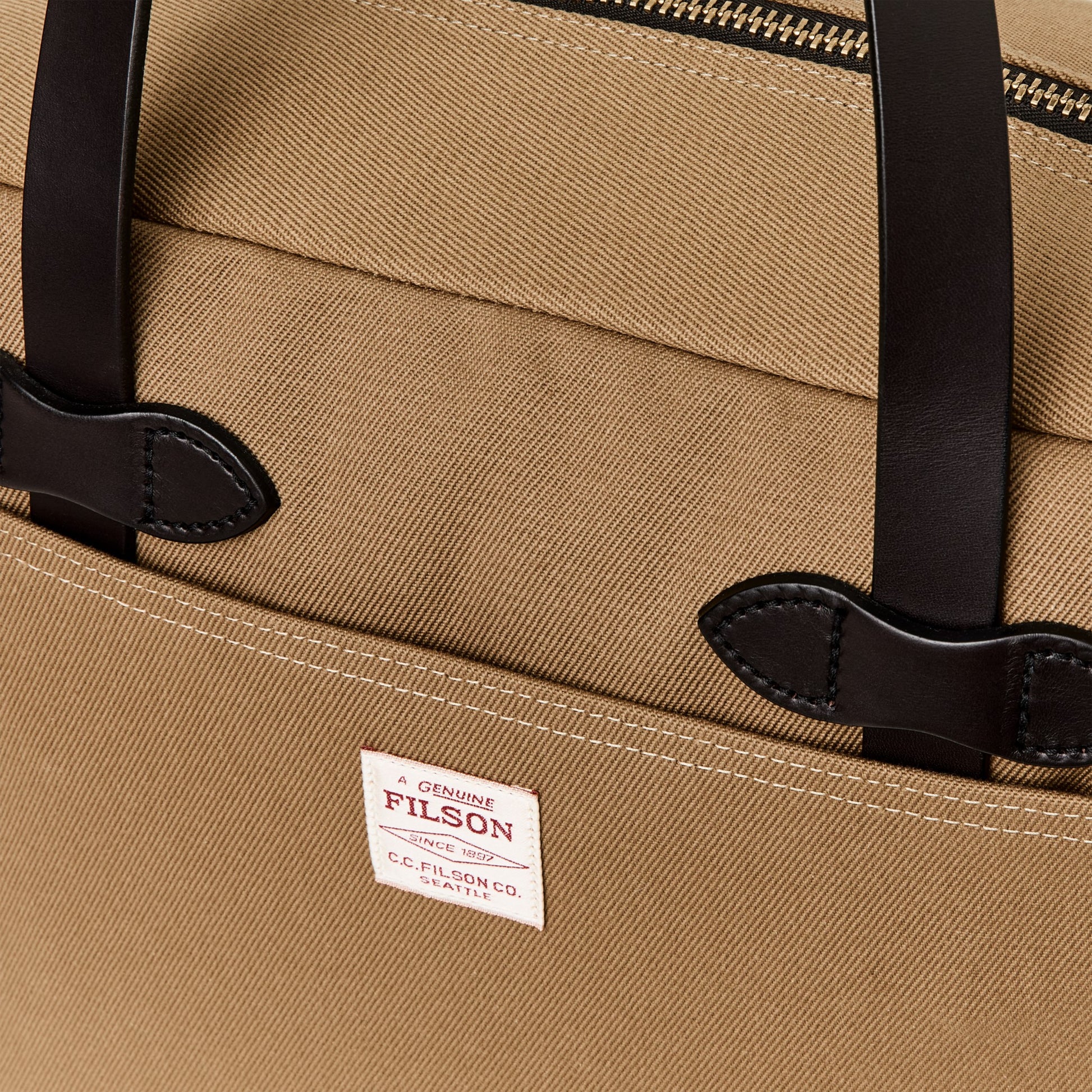 Filson Bags Limited Edition Rugged Twill Zippered Tote Bag