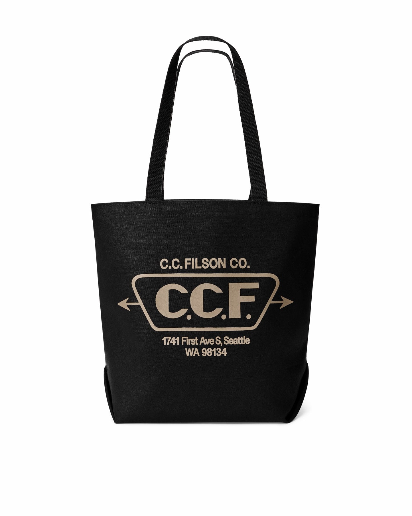 Filson Bags Seattle Graphic Tote Bag - Black
