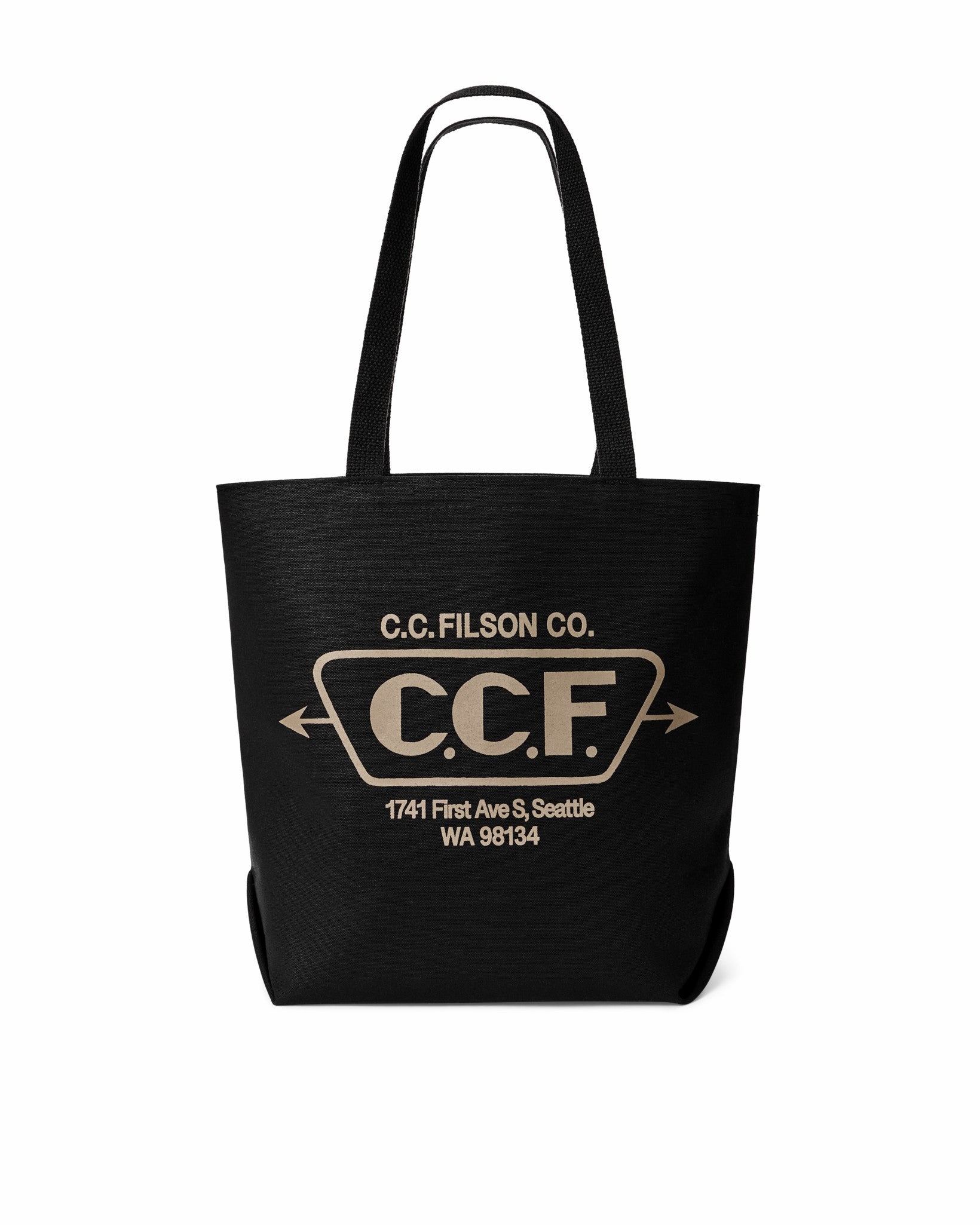 Filson Bags Seattle Graphic Tote Bag - Black