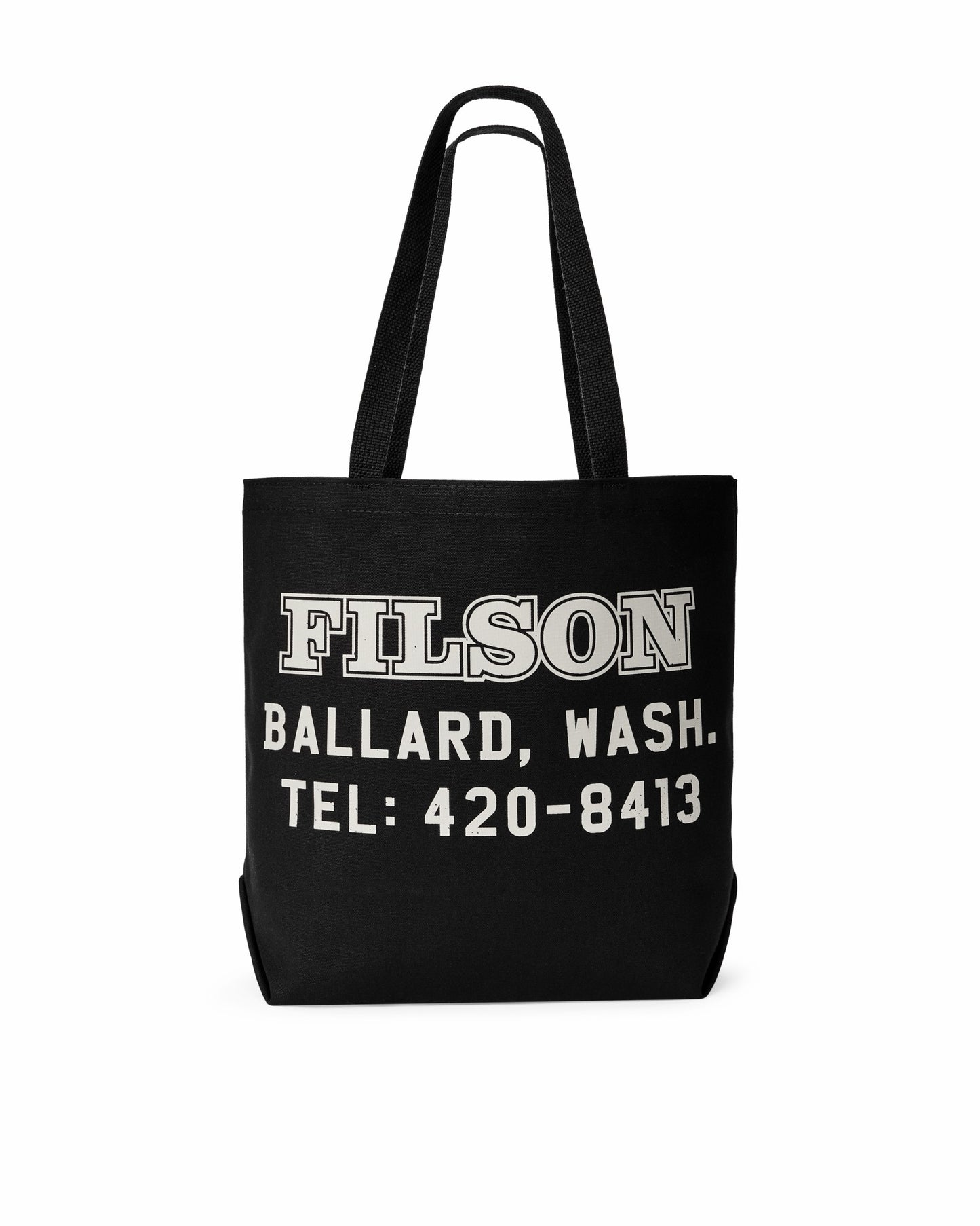 Filson Bags Ballard Graphic Tote Bag - Black